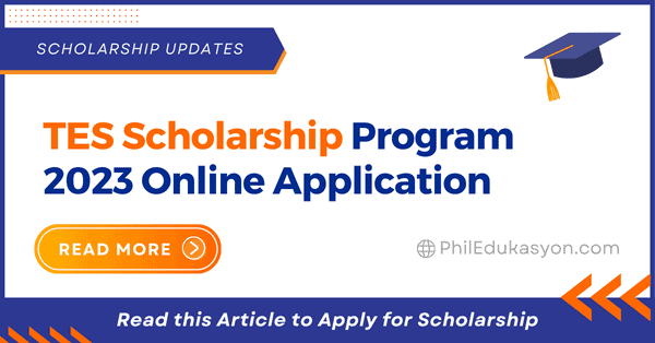 TES Scholarship 2023 Online Application