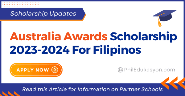 Australia Awards Scholarship 2023 Application for Filipinos